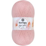 Kartopu K780 Gelin Pembesi Angora Naturel El Örgü İpi