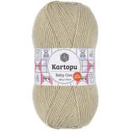 Kartopu K861 Bej Baby One Tüylenmeyen El Örgü İpi Yünü