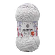 Kartopu K992 100 gr Açık Gri Baby One El Örgü İpi