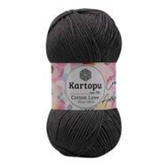 Kartopu K995 Koyu Gri Cotton Love 100 gr El Örgü İpi