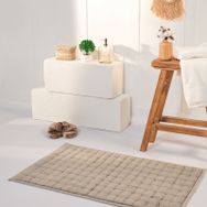 Kaşmir Halı Carre Bej 60x100 Paspas