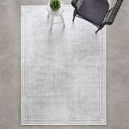 Kaşmir Halı Sare Bordure Beige Yıkanabilir Taban 80x150 cm Halı