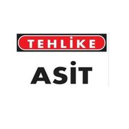 Katar Market Asit Uyarı Levhası