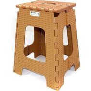 Katlanır Rattan Tabure Büyük