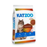 Katzoo Gurme Tavuklu Yetişkin 12x1.5 kg Kedi Maması