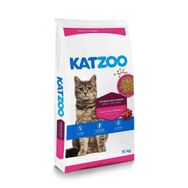 Katzoo Kuzu Etli ve Pirinçli Yetişkin 15 kg Kedi Maması