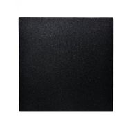 Kauçuk Zemin Kaplama 40x40x2cm 6 Adet TSE Belgeli Siyah