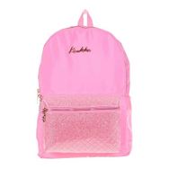 Kaukko Bright Pembe Kapitone Okul Sırt Çantası