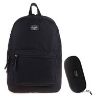 Kaukko Cordura Siyah Sırt Çantası ve Kalem Çantası