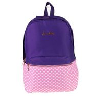 Kaukko K1362 Soft Stripe Mor Sırt Çantası
