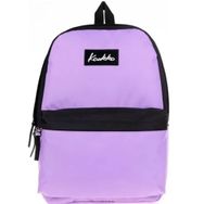 Kaukko K1414 Lila Siyah Basic Colors Sırt Çantası