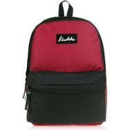 Kaukko K1422 Basic Colors Bordo Siyah Sırt Çantası
