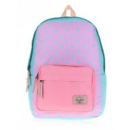 Kaukko K1485 Colorful 3 Pembe Mavi Okul Çantası