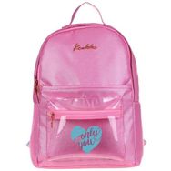 Kaukko K1572 Magical Transparent Pembe Sırt Çantası