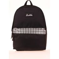 Kaukko K1628 Siyah Patern Basic Colors Okul Sırt Çantası
