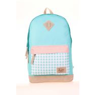 Kaukko K1645 Plaid Mint Wichlight Sırt Çantası