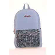 Kaukko K1649 Taşlı Gri Bright Sırt Çantası
