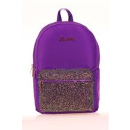 Kaukko K1652 Taşlı Mor Bright Sırt Çantası