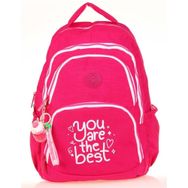 Kaukko K1679 Pink Crazy Okul Sırt Çantası