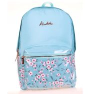 Kaukko K1733 Blue Soft Floral Sırt Çantası