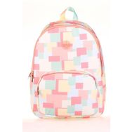 Kaukko K1754 Square Salmon Rainbow Sırt Çantası