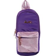 Kaukko K2204 Magical Junior Bag Simli Mor Kalem Çantası