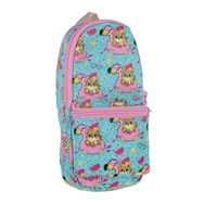 Kaukko K2324 Nature Junior Bag Tiger Flamingo Kalem Çantası