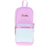 Kaukko K2441 Soft Floral Junior Bag Violet Kalem Çantası