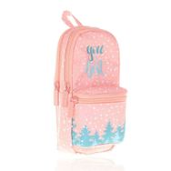 Kaukko K2443 Mountain Renkli Layer Junior Bag Kalem Çantası