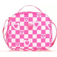 Kaukko K9017 Pink Heart Nature Soft Beslenme Çantası
