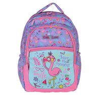 Kaukko L5074 Kids Love Design Lila Flamingo Sırt Çantası