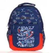 Kaukko L5124 Kids Love Fast Shark Sırt Çantası