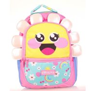 Kaukko L5146 Pembe Cute Face Daisy Kids Sırt Çantası