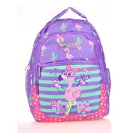 Kaukko L5148 Paterned Flamingo Kids Okul Çantası