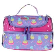 Kaukko L7069 Kids Love Ananas Rugan Hologram Beslenme Çantası