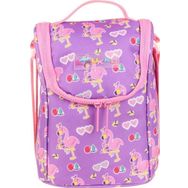 Kaukko L7137 Aynalı Taşlı Flamingo Kids Beslenme Çantası