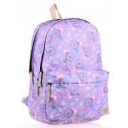 Kaukko Nature Lila Flamingo Kız Çocuk Okul Sırt Çantası