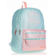 Kaukko Simli Kumaş Sparkle Duble Mint Okul Sırt Çantası