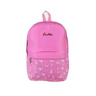 Kaukko Soft Floral Pembe Çiçekli Okul Sırt Çantası