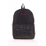 Kaukko Taşlı Siyah K2471 Bright Junior Bag Kalem Çantası