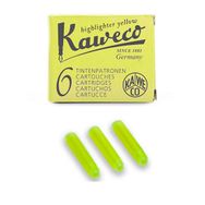 Kaweco 10001220 Neon Sarı 6'lı Kartuş