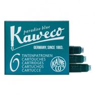 Kaweco 6'lı Turkuaz Dolma Kalem Kartuşu