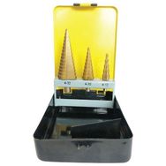 Kaya Makine Meşem Kademeli 3'lü Sac Delme Ucu