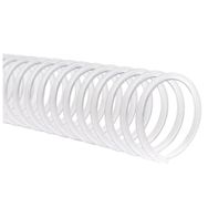 Kayreb Şeffaf 100 Adet 8 mm Spiral Plastik Helezon