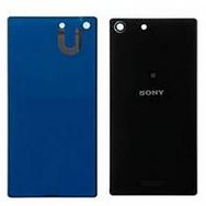 Kdr Sony Xperia M5 E5603 Siyah Arka Pil Batarya Kapağı