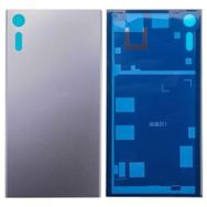 Kdr Sony Xperia XZ F8331 Gümüş Arka Pil Batarya Kapağı