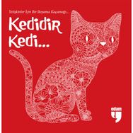 Kedidir Kedi - Yetişkinler İçin Bir Boyama Kaçamağı - Edam Yayınları