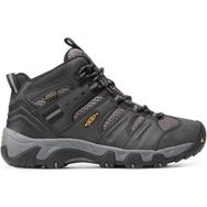 Keen 1020210 Koven Mid Black Steel Grey Su Geçirmez Erkek Trekking Bot