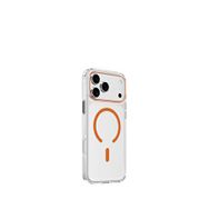 Keephone Apple iPhone 17 Pro Aurora Pro Magsafe Uyumlu Turuncu Telefon Kılıfı