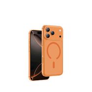 Keephone iPhone 17 Pro Max X-Crystal Slim Magsafe Uyumlu Turuncu Telefon Kılıfı